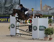 Morucci Lady Hawk CsioArJYR SS7 8124 : CSIO Giovani Arezzo, Lady Hawk, Morucci Sara, foto Stefano Secchi ©